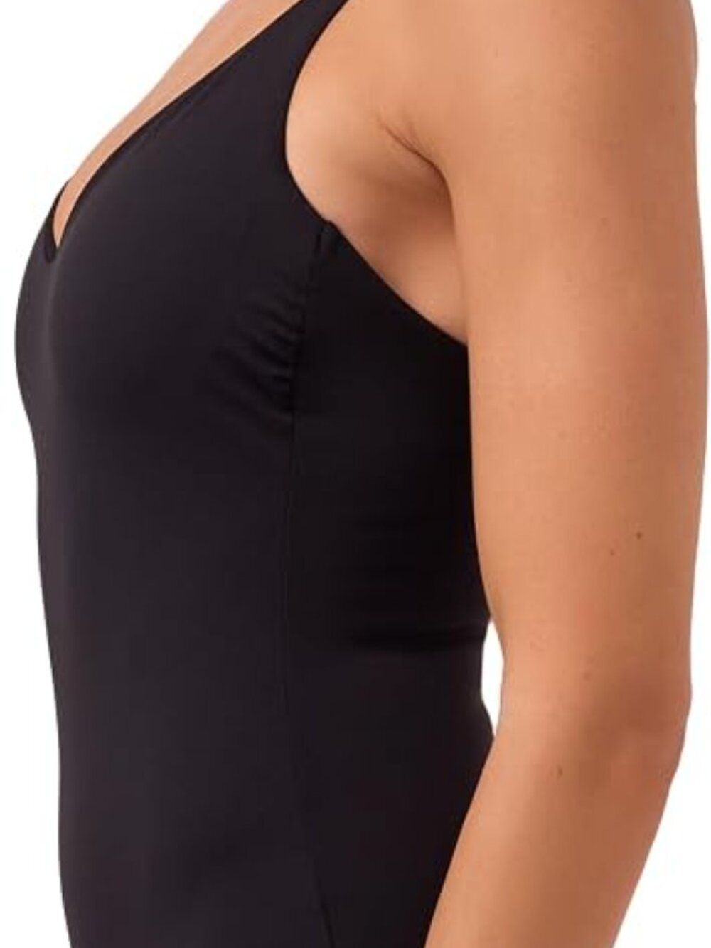 $465 NWT Wolford Mat de Luxe Swim Forming Body NWT Black Medium C Cup One Piece - Picture 8 of 14